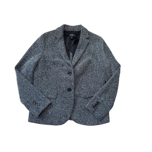 NWOT - TALBOTS Herringbone Blazer/Jacket size women's LP - Picture 1 of 13